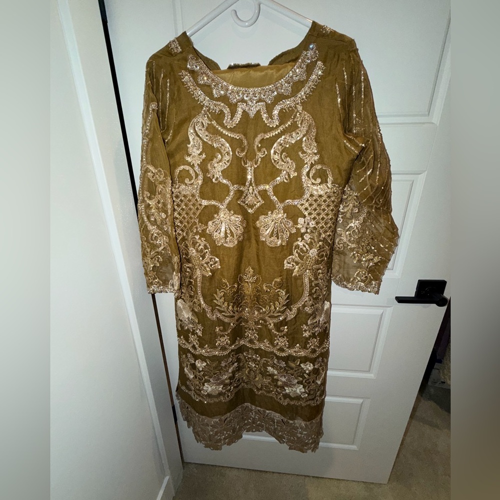 Imroiza Fancy Net Pakistani Suit